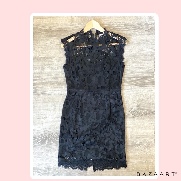 Lace Mini Black Dress😍 - Picture 3 of 12